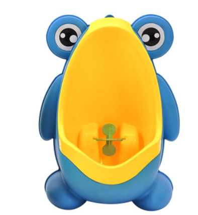 Ergonomic Frog Potty Toilet Yellow-Blue