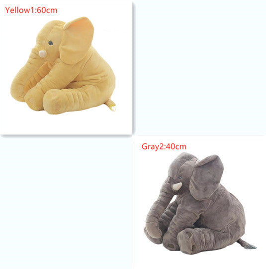 Elephant Doll Pillow Mix-color11-Set