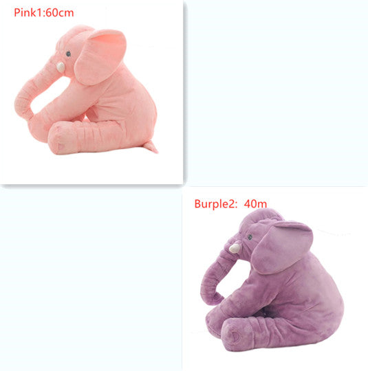 Elephant Doll Pillow Mix-color19-Set