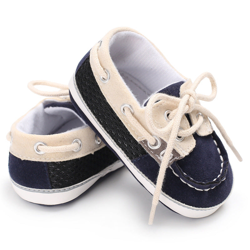 Baby soft bottom toddler shoes Blue-13