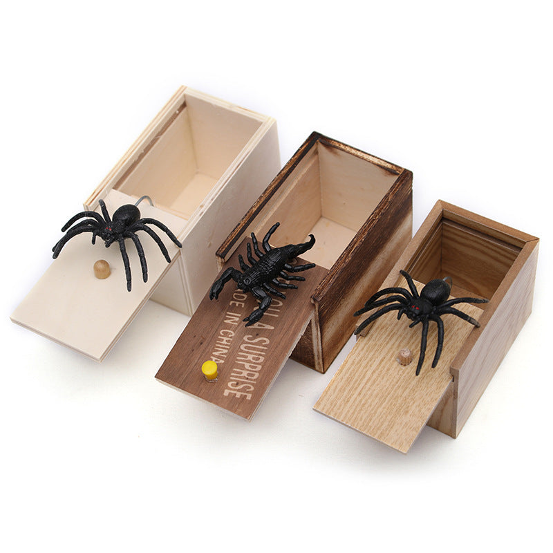 Prank Spider Scare Box