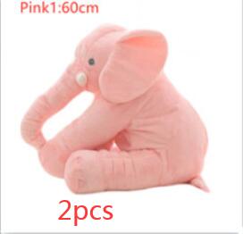 Elephant Doll Pillow Pink1-2pcs