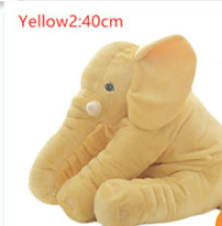 Elephant Doll Pillow Yellow2