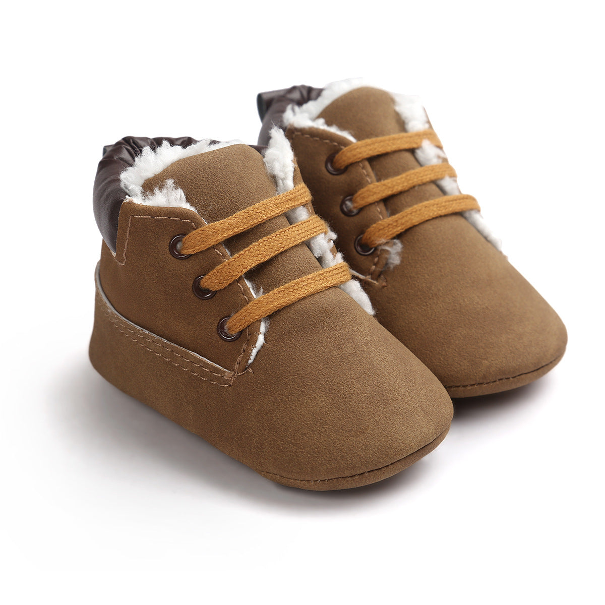 Toddler Winter Leather Sneaker Dark-brown-13cm
