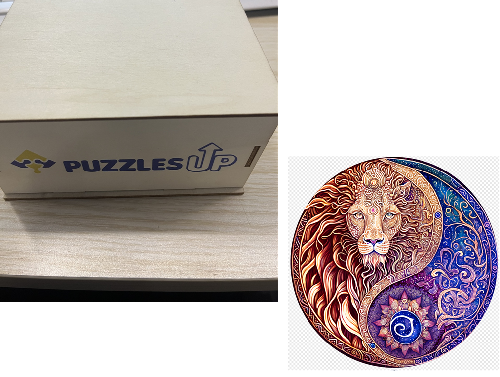 Animal Puzzle 53style-A3-wooden-box