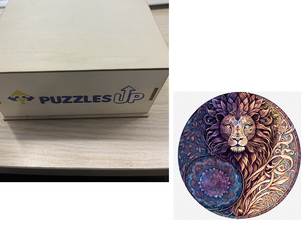 Animal Puzzle 50style-A3-wooden-box