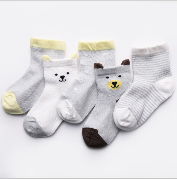 Breathable Summer Cotton Socks 4-S