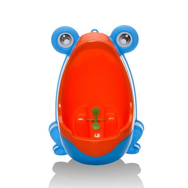 Ergonomic Frog Potty Toilet Blue