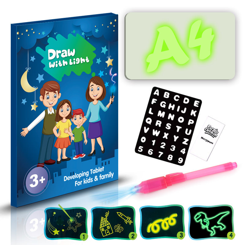 Educational 3D Magic Sketchpad Russian-A4-M