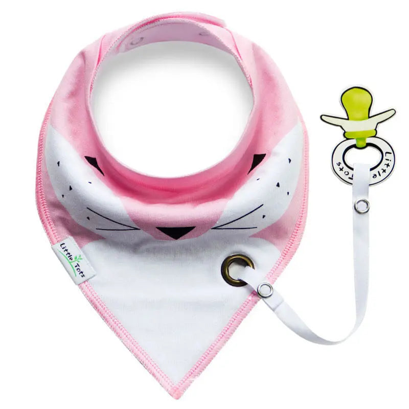 Baby Bibs With Anti-Drop Rope NZ010