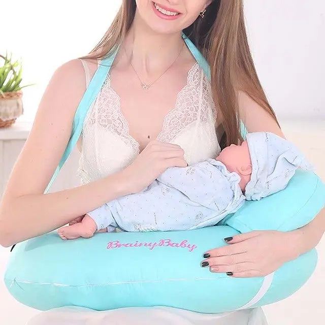 Baby Sunflower Breastfeeding Pillow: Comfort Cushion For Breastfeeding