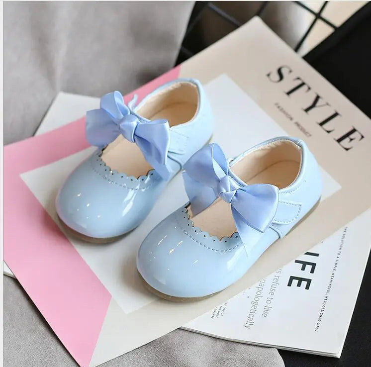 Baby Sunflower Comfortable Footwear For Girls: Breathable PU Leather Footwear