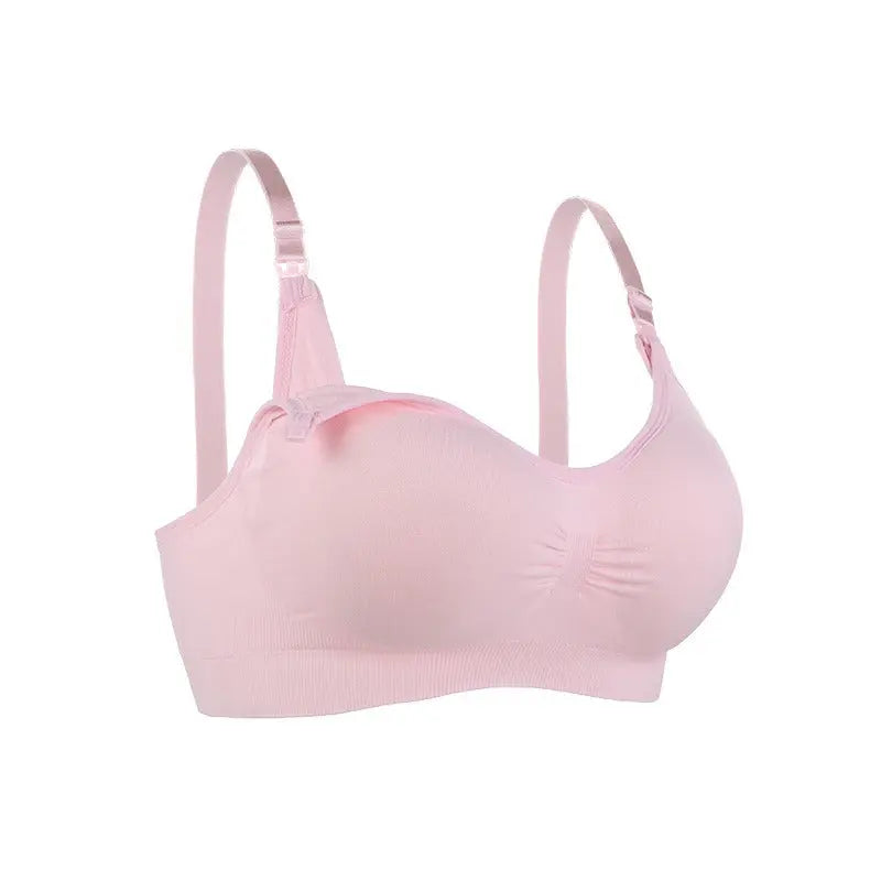 Baby Sunflower Seamless Comfort: Front Open Buckle Maternity and Breastfeeding Bra
