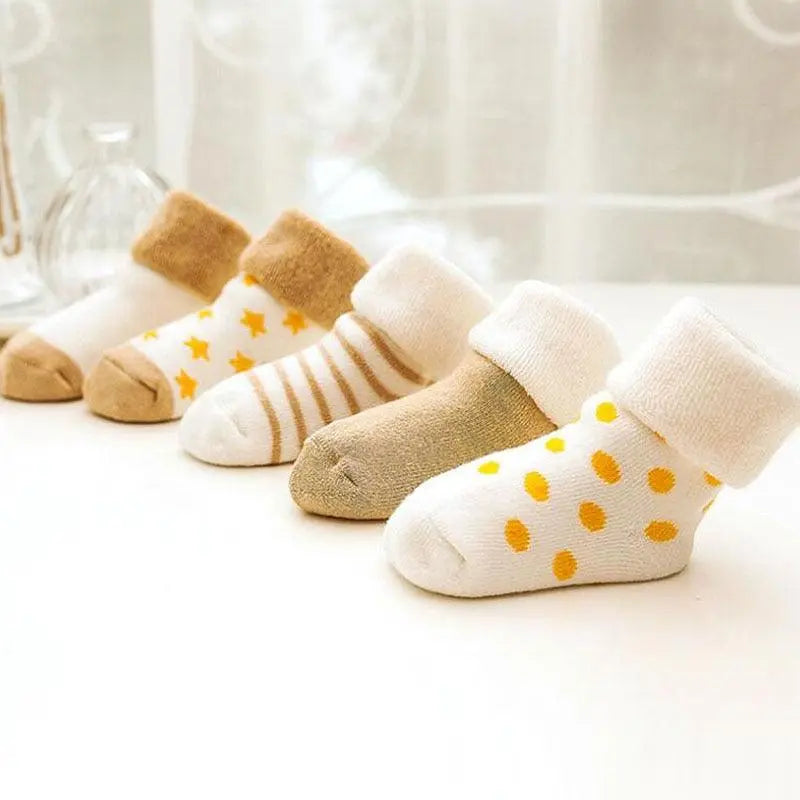 Baby Sunflower Princess Warm Baby Socks