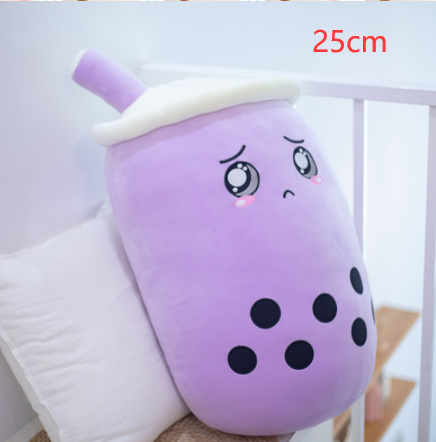 Cute Drink Pillow Purple-25CM