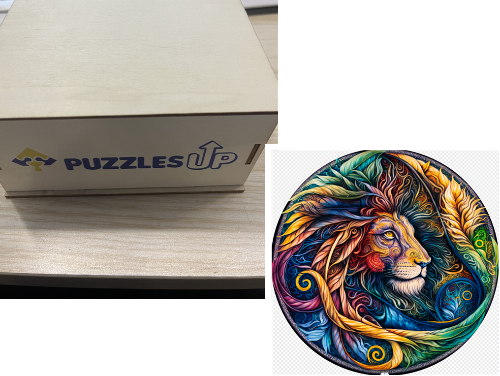 Animal Puzzle 52style-A3-wooden-box