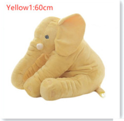 Elephant Doll Pillow Yellow1