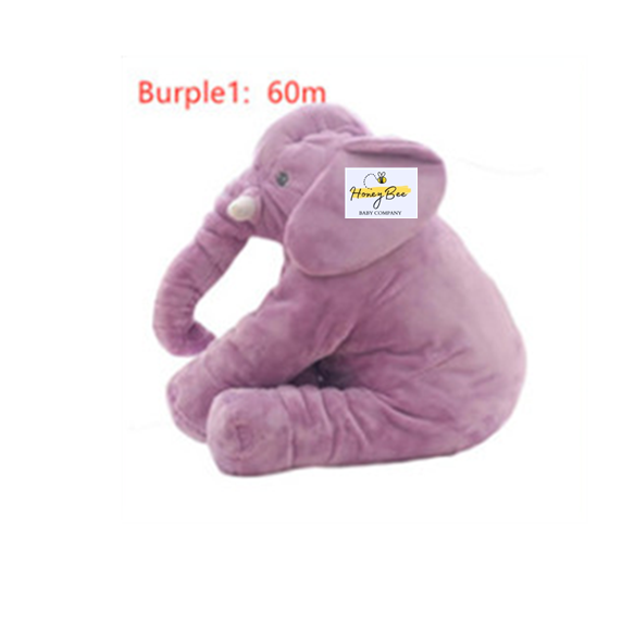 Elephant Doll Pillow Purple1-with-logo