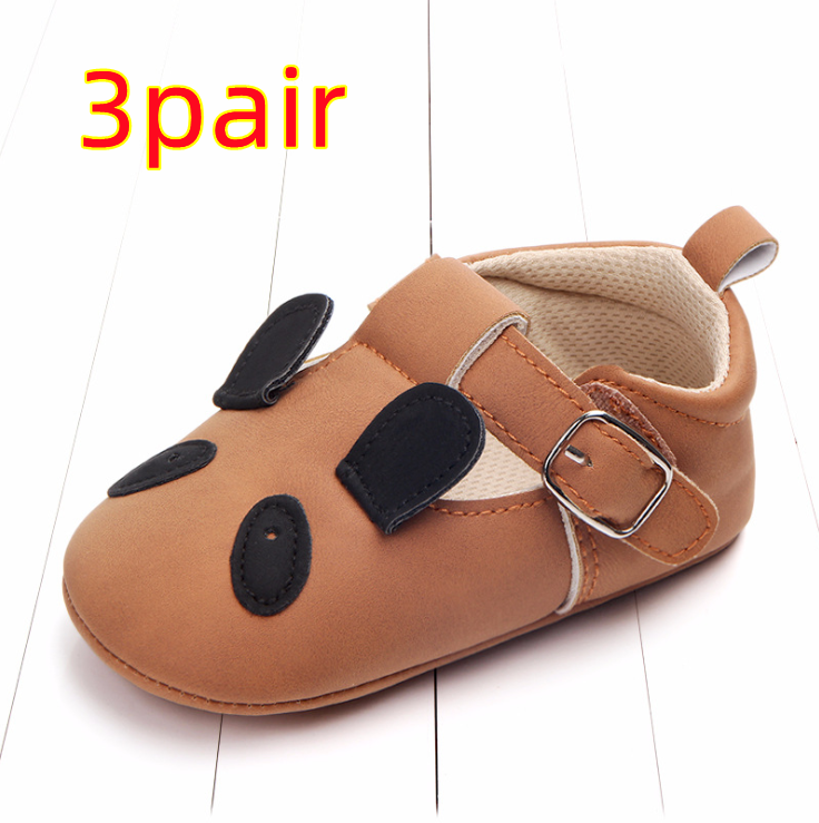 Cartoon animal baby shoes PandaA-3pair-13CM