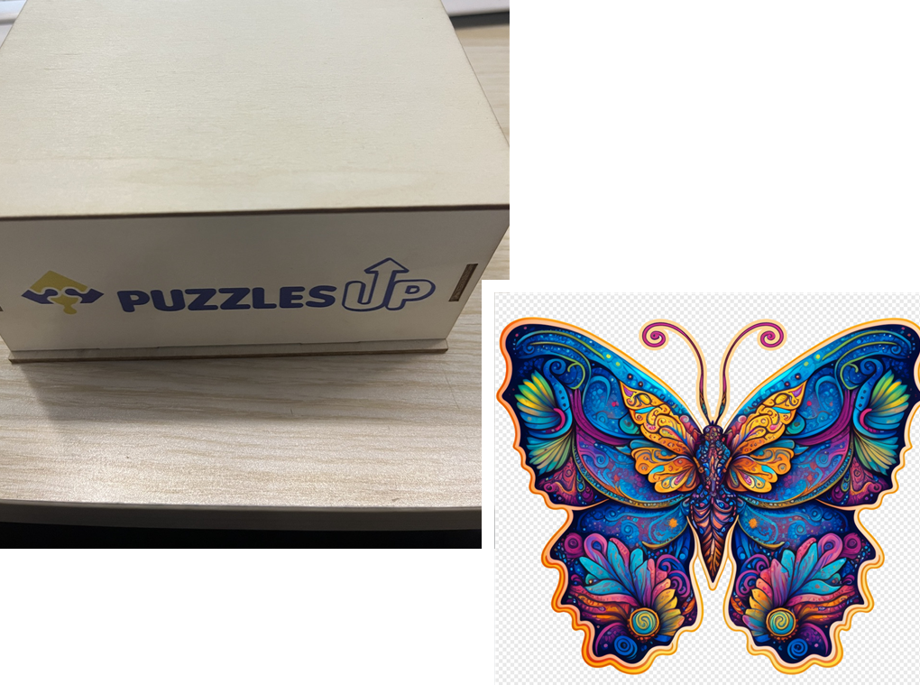 Animal Puzzle 54style-A3-wooden-box